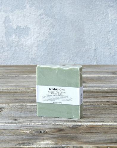 NIMA Σαπούνι αργίλου Kaolin - Green Mint (Βάρος: 125g) N27174
